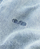 NAUTICA ( JAPAN ) Distressed Denim Harrington Jacket