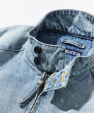 NAUTICA ( JAPAN ) Distressed Denim Harrington Jacket