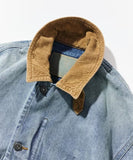 NAUTICA ( JAPAN ) Corduroy Collar Denim Work Jacket