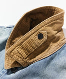 NAUTICA ( JAPAN ) Corduroy Collar Denim Work Jacket