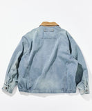 NAUTICA ( JAPAN ) Corduroy Collar Denim Work Jacket