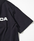 NAUTICA ( JAPAN ) Made in USA Heavyweight Oversized Crew Neck Print T-Shirt Type 1