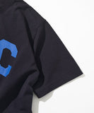 NAUTICA ( JAPAN ) Made in USA Heavyweight Oversized Crew Neck Print T-Shirt Type 2