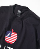 NAUTICA ( JAPAN ) Made in USA Heavyweight Oversized Crew Neck Print T-Shirt Type 4