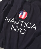 NAUTICA ( JAPAN ) Made in USA Heavyweight Oversized Crew Neck Print T-Shirt Type 4