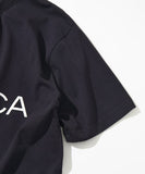 NAUTICA ( JAPAN ) Made in USA Heavyweight Oversized Crew Neck Print T-Shirt Type 4