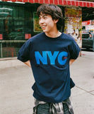 NAUTICA ( JAPAN ) Made in USA Heavyweight Oversized Crew Neck Print T-Shirt Type 3