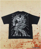 [ Pre-order ] FREAK'S STORE x SON OF OGRE BAKI HANMA 35th Printed Crew-Neck T-Shirt