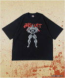[ Pre-order ] FREAK'S STORE x SON OF OGRE BAKI HANMA 35th Printed Crew-Neck T-Shirt