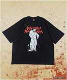 [ Pre-order ] FREAK'S STORE x SON OF OGRE BAKI HANMA 35th Printed Crew-Neck T-Shirt