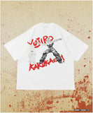 [ Pre-order ] FREAK'S STORE x SON OF OGRE BAKI HANMA 35th Printed Crew-Neck T-Shirt