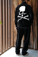 MASTERMIND WORLD 25A/W VELOUR TRACK JACKET [ MW25S15-BL028 ]