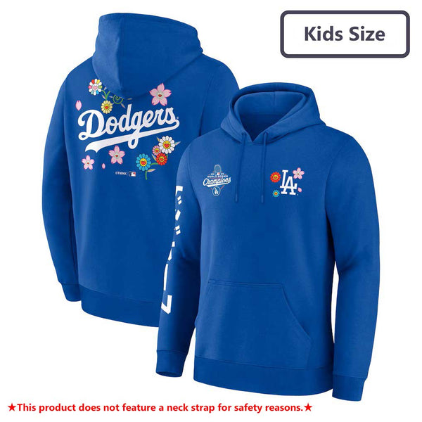 MURAKAMI TAKASH x Dodgers x Fanatics 2025 World Series Champions Hoodie [ Kids Size ] cotwo