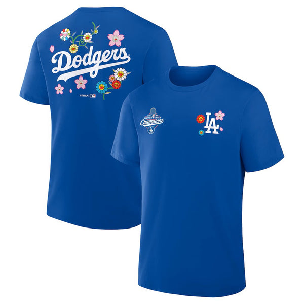 MURAKAMI TAKASH x Dodgers x Fanatics 2025 World Series Champions Tee [ Blue ]