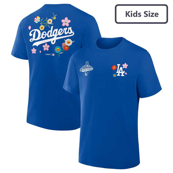 MURAKAMI TAKASH x Dodgers x Fanatics 2025 World Series Champions Tee [ Kids Size ] cotwo