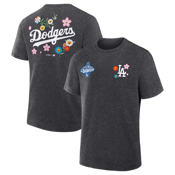 MURAKAMI TAKASH x Dodgers x Fanatics 2025 World Series Champions Tee [ Black ]