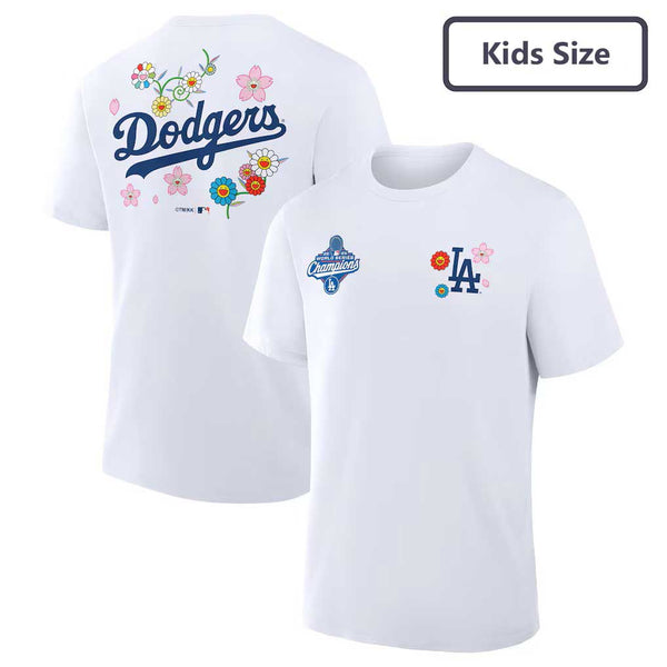 MURAKAMI TAKASH x Dodgers x Fanatics 2025 World Series Champions Tee [ Kids Size ] cotwo
