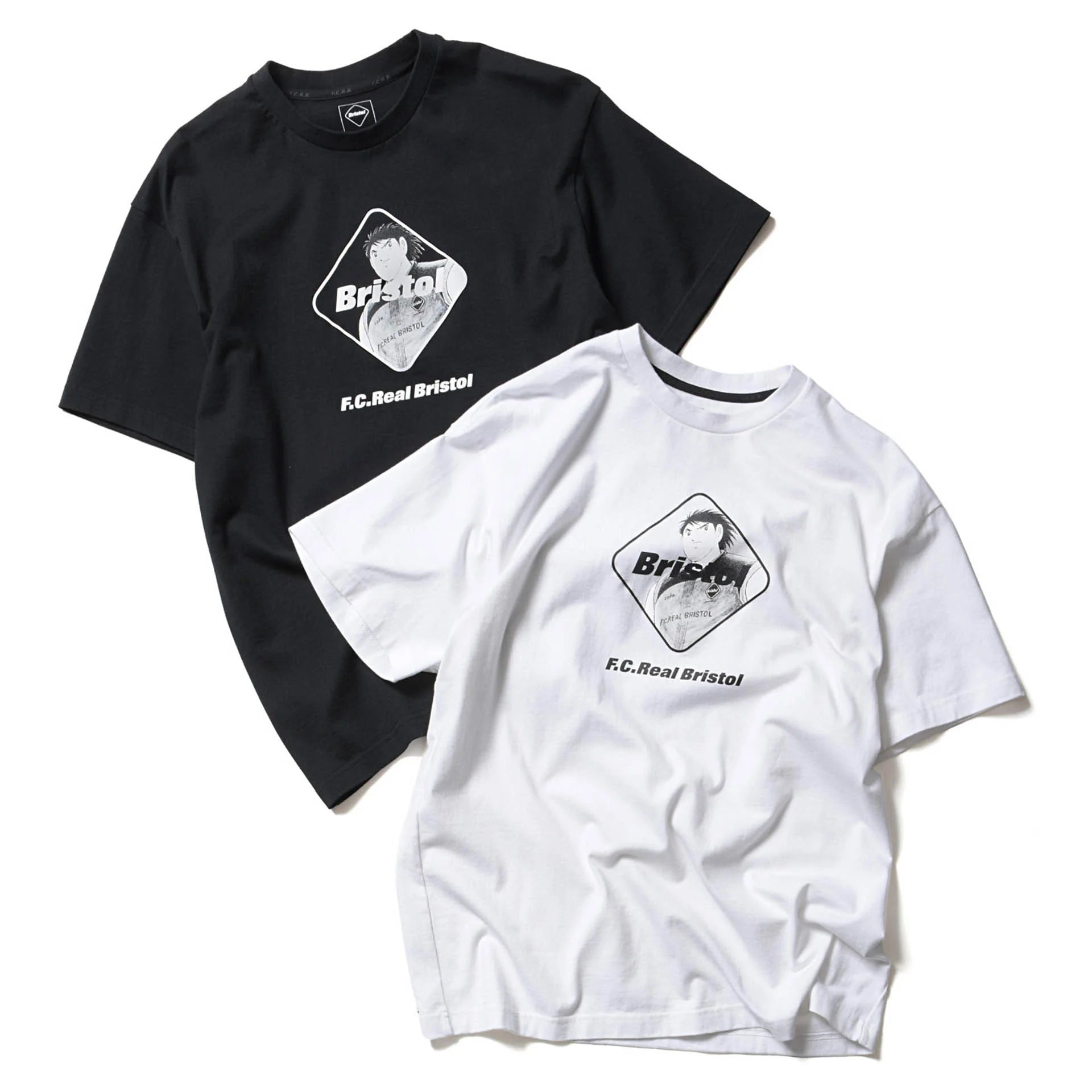 F.C.Real Bristol x FRAGMENT Tee white 【公式通販】