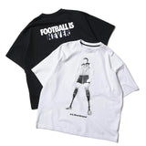 F.C.Real Bristol x KOJIRO HYUGA ON THE FRONT BAGGY TEE
