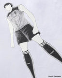 F.C.Real Bristol x KOJIRO HYUGA ON THE FRONT BAGGY TEE [ FCRB-260176 ]