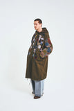 KUON Sashiko Crest Snow Parka