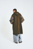 KUON Sashiko Crest Snow Parka