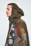 KUON Sashiko Crest Snow Parka