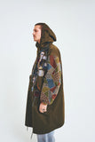 KUON Sashiko Crest Snow Parka