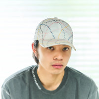 KUON 25S/S Sashiko All Over Cap [ 114CP030000-02-09 ]