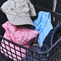 KUON 25S/S Sashiko All Over Cap [ 114CP030000-02-09 ]