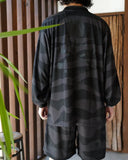 mastermind JAPAN x BONERA DIAG LONG SLEEVE SOCCER SHIRT [ MJ26C17-PU100 ]