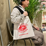 BEAMS RECORDS Twill Cotton Shopper