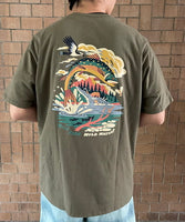Pilgrim Surf+Supply patagonia Take a Stand Responsibility Tee - Olive