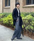 BEAMS JAPAN 2-Pleat Wide Slacks