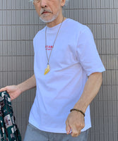 BEAMS HEART Logo Embroidered Tee