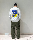 BEAMS x Champion x MIN-NANO Logo Crew-neck Sweatshirt