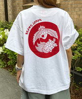 BEAMS JAPAN Crane & Turtle Print T-shirts