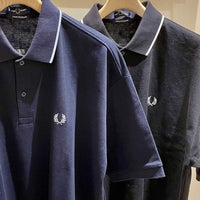 BEAMS x FRED PERRY Relaxed Pique Short Sleeve Polo Shirt