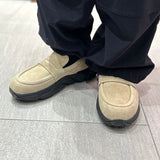 BEAMS Suede Sneaker Loafers