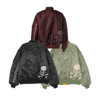 mastermind JAPAN x ALPHA INDUSTRIES MA-1 MMJ [ MW24C13-BL102 ]
