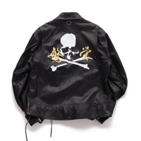 mastermind JAPAN 24S/S LEATHER JACKET [ MJ24E12-BL028 ]