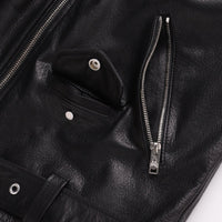 mastermind JAPAN 24S/S LEATHER JACKET [ MJ24E12-BL028 ]