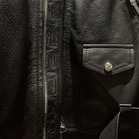 mastermind JAPAN 24S/S LEATHER JACKET [ MJ24E12-BL028 ]