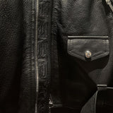 mastermind JAPAN 24S/S LEATHER JACKET [ MJ24E12-BL028 ]