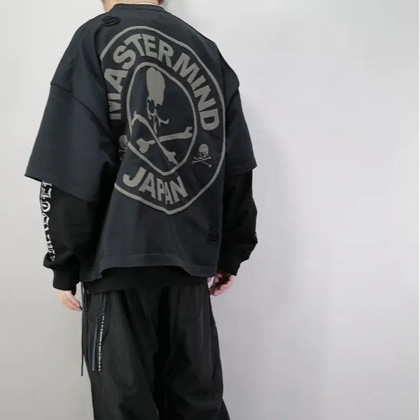 mastermind JAPAN 25S/S INTARSIA SS KNIT SWEATER [ MJ25E14-KN006 ]