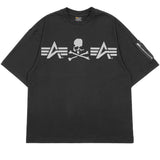 mastermind JAPAN x ALPHA INDUSTRIES CIGER POCKET SS TEE BIG [ MW24C13-TS105 ]