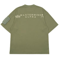 mastermind JAPAN x ALPHA INDUSTRIES CIGER POCKET SS TEE BIG [ MW24C13-TS105 ]