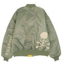 mastermind JAPAN x ALPHA INDUSTRIES MA-1 MMJ [ MW24C13-BL102 ]