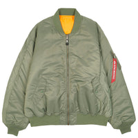 mastermind JAPAN x ALPHA INDUSTRIES MA-1 MMJ [ MW24C13-BL102 ]