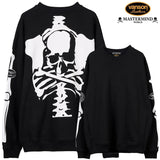 MASTERMIND WORLD x VANSON BOXY FIT CREWNECK SWEATSHIRT